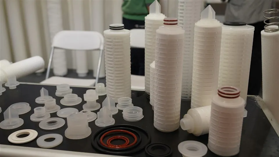 Wymiana membrany filtrującej wodę o wysokim przepływie 5um PP PES Nylonowa membrana Głębokość bezwzględna Dostosuj do przemysłowego uzdatniania wody