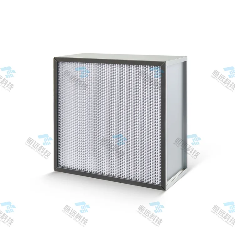 Wysokowydajny filtr powietrza z przegrodą