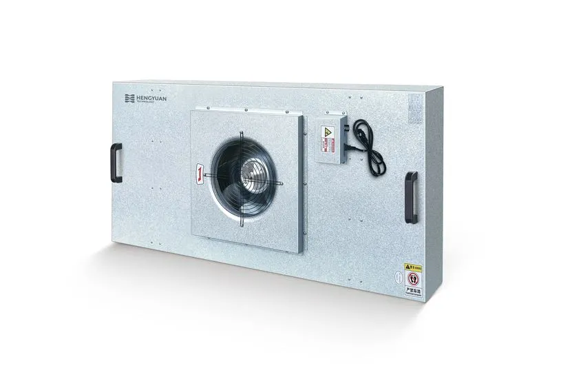 Oczyszczacz powietrza z filtrem wentylatora FFU (Fan Filter Unit) w bezpyłowym warsztacie