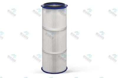 Przemysłowy odpylacz, zmywalny, poliestrowy wkład filtra powietrza typu spunbond