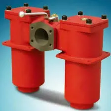 Wysokociśnieniowy filtr rurociągowy z podwójnym wkładem